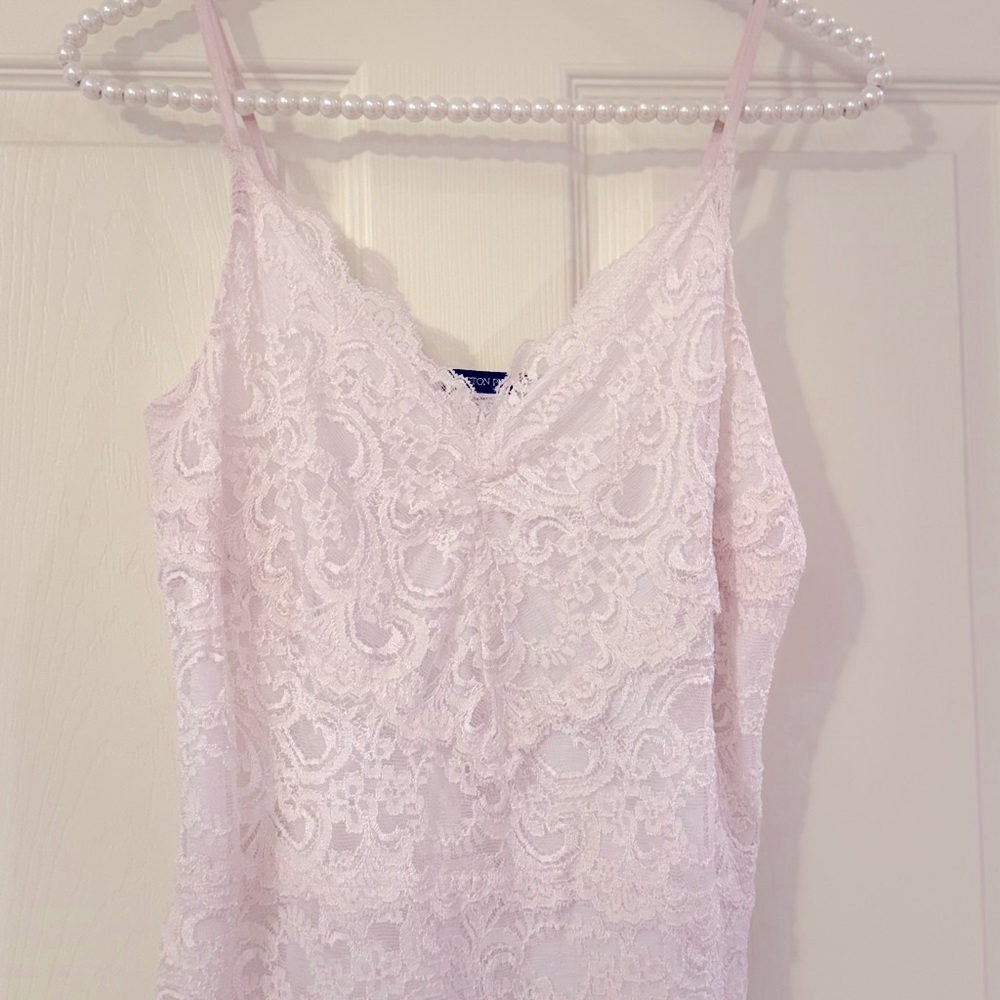 Gorgeous White Lace Camisole Top Size S